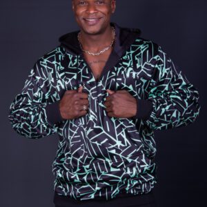 Gents Active Hoodie Cool Green