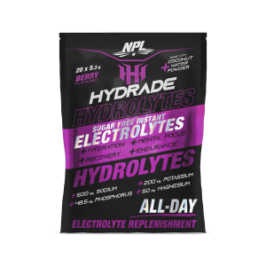 NPL Hydrade Hydralytes suger free 5.3g